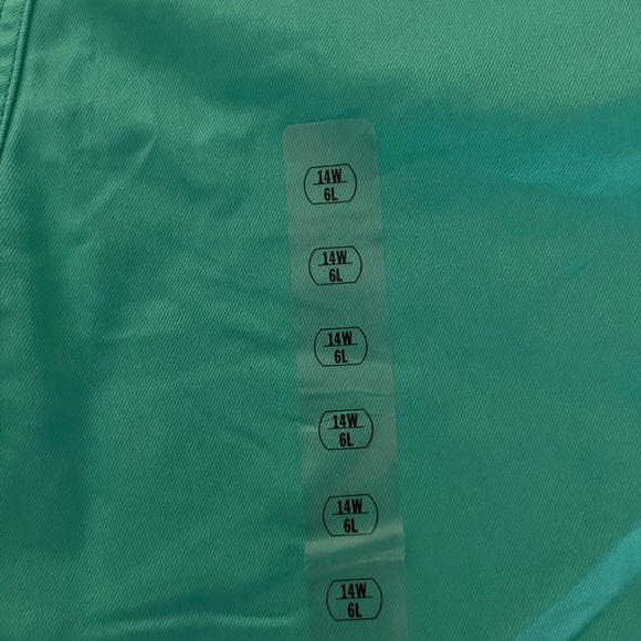 Columbia PFG women’s green shorts NWT women’s size 14 - Picture 4 of 4